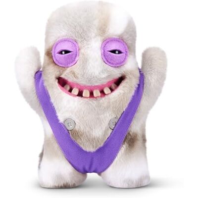 Fuggler Nipple Fuggs 23 cm Peluche Giocattolo Da Collezionare (Shameless Goof) di ZURU Divertente design di mostro brutto con dettagli ridicoli Fuggler Nipple Fuggs 23 cm Peluche Giocattolo Da Collezionare (Shameless Goof) di ZURU Divertente design di mostro brutto con dettagli ridicoli