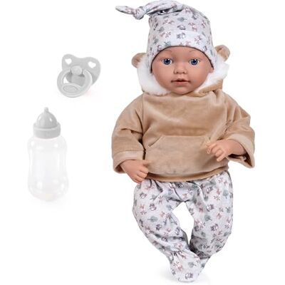 Bayer Design bambola reborn, reale, bambolotti, neonata, come vere, con ciuccio, biberon Bayer Design bambola reborn, reale, bambolotti, neonata, come vere, con ciuccio, biberon