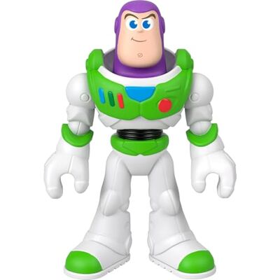 Fisher Price Imaginext , action figure Buzz Lightyear XL da 22,8 cm con articolazione e look esclusivo del film ispirato a Toy Story Disney e Pixar (i personaggi possono variare), Fisher Price Imaginext , action figure Buzz Lightyear XL da 22,8 cm con articolazione e look esclusivo del film ispirato a Toy Story Disney e Pixar (i personaggi possono variare),