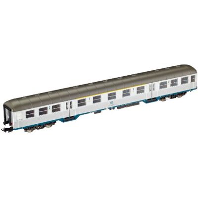 Piko Auto passeggeri 1°/2° Kl. Silberling Abnrzb 704 Db IV, Beige/Blu Piko Auto passeggeri 1°/2° Kl. Silberling Abnrzb 704 Db IV, Beige/Blu
