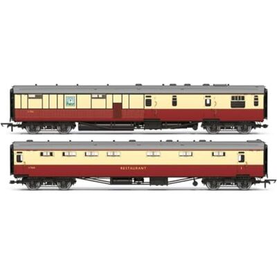 Hornby BR Carrozza cucina e burro e ristorante composito White Horse 7833 Confezione doppia di materiale rotabile Modellismo ferroviario in scala OO Hornby BR Carrozza cucina e burro e ristorante composito White Horse 7833 Confezione doppia di materiale rotabile Modellismo ferroviario in scala OO