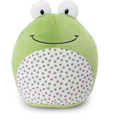 NICI Fridolin Frog Ranocchio di peluche, morbido pupazzo per coccole e giochi, per adulti e bambini, 25 x 30 cm, verde NICI Fridolin Frog Ranocchio di peluche, morbido pupazzo per coccole e giochi, per adulti e bambini, 25 x 30 cm, verde