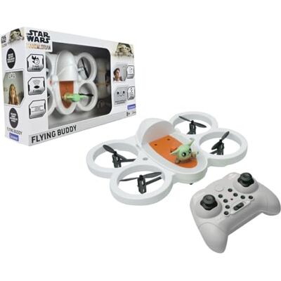 Lexibook , Disney Star Wars, Grogu RC Hover Pod, Veicolo Telecomandato, Giocattolo Star Wars, Design Grogu, Bianco e Grigio, Lexibook , Disney Star Wars, Grogu RC Hover Pod, Veicolo Telecomandato, Giocattolo Star Wars, Design Grogu, Bianco e Grigio,