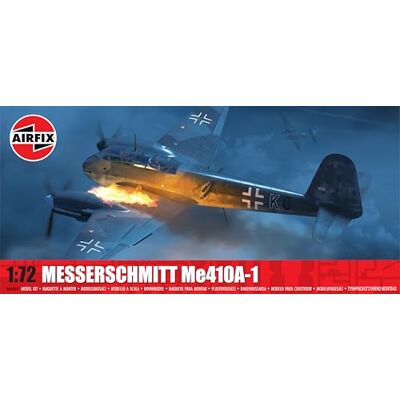 Airfix Messerschmitt Me410A-1, Aereo per Bambini dai 8 Anni in su Airfix Messerschmitt Me410A-1, Aereo per Bambini dai 8 Anni in su