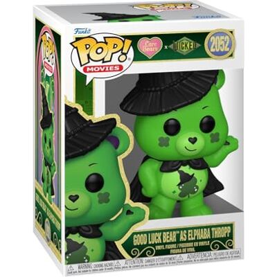 Funko POP! Movies: Wicked x Care Bears Good luck Bear with Elphaba Figura in vinile da collezione Idea regalo Prodotto ufficiale Giocattoli per bambini e adulti Funko POP! Movies: Wicked x Care Bears Good luck Bear with Elphaba Figura in vinile da collezione Idea regalo Prodotto ufficiale Giocattoli per bambini e adulti