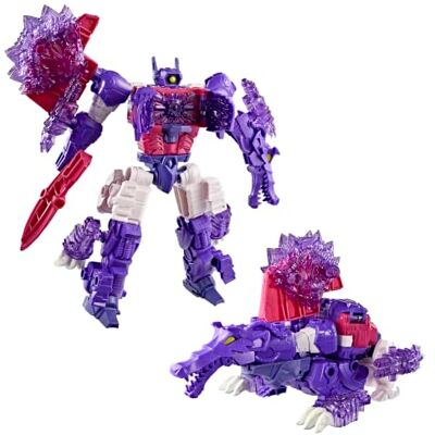 Transformers CYBERWORLD, Ultimate Cyber Changers Energon Surge, Shockwave, Action Figure Conversione Veloce nella modalità Dinosauro Giocattoli di Robot per Bambini e Bambine dai 6 Anni in su Transformers CYBERWORLD, Ultimate Cyber Changers Energon Surge, Shockwave, Action Figure Conversione Veloce nella modalità Dinosauro Giocattoli di Robot per Bambini e Bambine dai 6 Anni in su