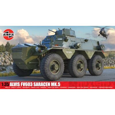 Airfix Alvis Saracen Mk.5, Kit Classico Veicoli Militari Airfix Alvis Saracen Mk.5, Kit Classico Veicoli Militari