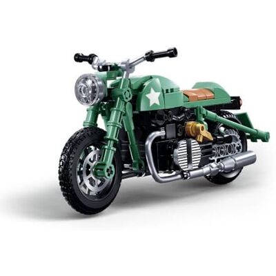 Sluban - Moto R75 Ms, 1/12, Colore Standard, Sluban - Moto R75 Ms, 1/12, Colore Standard,
