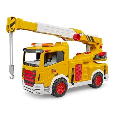 bruder Roadmax Camion con gru Veicoli per bambini, camion, veicolo da cantiere, cantiere, giocattolo dai 2 anni bruder Roadmax Camion con gru Veicoli per bambini, camion, veicolo da cantiere, cantiere, giocattolo dai 2 anni