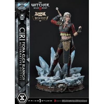 PRiME Witcher 3 Wild Hunt Statuetta 1/4 Cirilla Fiona Elen Riannon Alternative Outfit Deluxe Bonus versione 55 cm PRiME Witcher 3 Wild Hunt Statuetta 1/4 Cirilla Fiona Elen Riannon Alternative Outfit Deluxe Bonus versione 55 cm