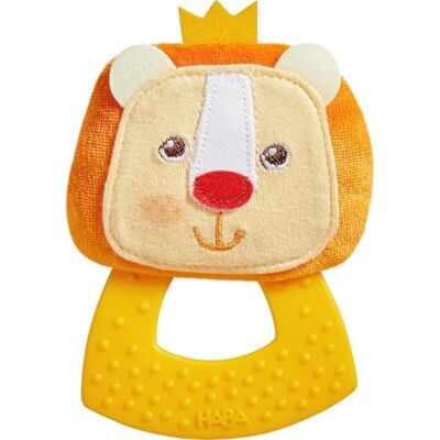 HABA Anello di dentizione Leone Giocattolo di dentizione in silicone Pericolo lavabile senza BPA Gengive bambino 306959 HABA Anello di dentizione Leone Giocattolo di dentizione in silicone Pericolo lavabile senza BPA Gengive bambino 306959
