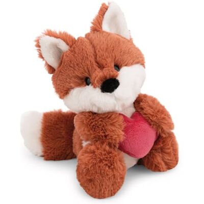 NICI Peluche Love Volpe Miro con Cuore 20 cm Morbido e Tenero, Idea Regalo NICI Peluche Love Volpe Miro con Cuore 20 cm Morbido e Tenero, Idea Regalo