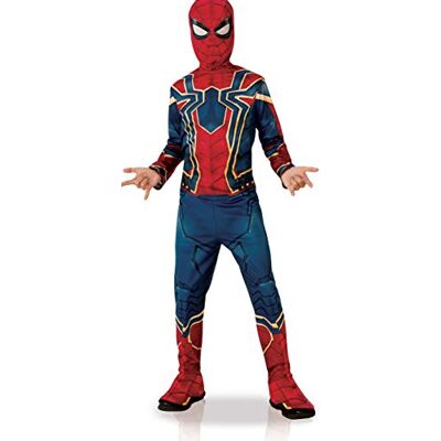 Rubie's RUBIES AVENGERS ufficiale Costume classico per bambini IRON SPIDER. Costume SpiderMan completo 3-4 anni con tuta copri stivali e passamontagna del film Avengers Infinity War Rubie's RUBIES AVENGERS ufficiale Costume classico per bambini IRON SPIDER. Costume SpiderMan completo 3-4 anni con tuta copri stivali e passamontagna del film Avengers Infinity War