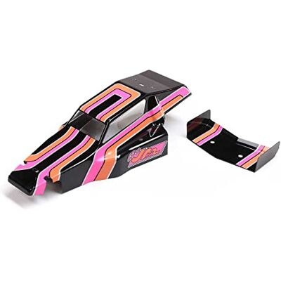 LOSI Body & Wing, nero: Mini JRX2 LOSI Body & Wing, nero: Mini JRX2