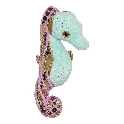WILD REPUBLIC Foilkins Green Seahorse, Animale di Peluche, 30 cm, Regalo per Bambini, Giocattolo di Peluche, Riempimento di Bottiglie d'Acqua Riciclate Filate WILD REPUBLIC Foilkins Green Seahorse, Animale di Peluche, 30 cm, Regalo per Bambini, Giocattolo di Peluche, Riempimento di Bottiglie d'Acqua Riciclate Filate
