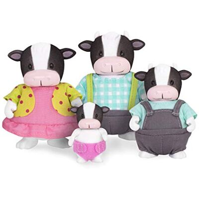 Li'L Woodzeez – Famiglia di mucche MoosicalMoo – Set di giocattoli da 5 pezzi con statuette di animali in miniatura e libro di fiabe Giocattoli e accessori per bambini dai 3 anni in su Li'L Woodzeez – Famiglia di mucche MoosicalMoo – Set di giocattoli da 5 pezzi con statuette di animali in miniatura e libro di fiabe Giocattoli e accessori per bambini dai 3 anni in su