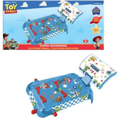 Lexibook , Toy Story, Pinball Elettronico, Punteggio Digitale LCD, Suoni e Luci, 4 Flipper e 5 Bumpers, Supporti Regolabili, Pallina Inclusa, Blu, Lexibook , Toy Story, Pinball Elettronico, Punteggio Digitale LCD, Suoni e Luci, 4 Flipper e 5 Bumpers, Supporti Regolabili, Pallina Inclusa, Blu,