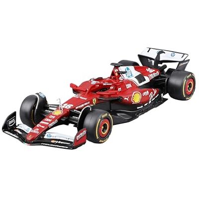 Burago B Ferrari SF-25 F1 2025#16 Leclerc, Auto Diecast in Scala 1:43, Replica Dettagliata Monoposto Formula 1, Licenza Ufficiale, Età Consigliata 3+ Anni Burago B Ferrari SF-25 F1 2025#16 Leclerc, Auto Diecast in Scala 1:43, Replica Dettagliata Monoposto Formula 1, Licenza Ufficiale, Età Consigliata 3+ Anni
