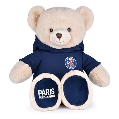 Doudou et Compagnie PSG – Peluche Orso Mascotte 35 cm – Licenza ufficiale Paris Saint-Germain – Felpa con cappuccio rimovibile – Peluche ultra morbido Souvenir PSG – Idea regalo per bambini e sostenitori appassionati di Doudou et Compagnie PSG – Peluche Orso Mascotte 35 cm – Licenza ufficiale Paris Saint-Germain – Felpa con cappuccio rimovibile – Peluche ultra morbido Souvenir PSG – Idea regalo per bambini e sostenitori appassionati di