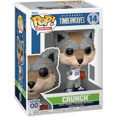 Funko Pop! NBA Mascots: Wolves Crunch The Wolf NBA Mascots And Marks Figura in Vinile da Collezione Idea Regalo Merchandising Ufficiale Giocattoli per Bambini e Adulti Sports Fans Funko Pop! NBA Mascots: Wolves Crunch The Wolf NBA Mascots And Marks Figura in Vinile da Collezione Idea Regalo Merchandising Ufficiale Giocattoli per Bambini e Adulti Sports Fans