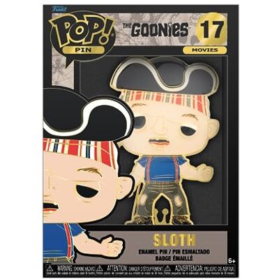 Funko Loungefly POP! Large Enamel Pin GOONIES: SLOTH Sloth The Goonies Spille Smaltate Spilla da Collezione Carina per gli Zaini & Borse Idea Regalo Merchandising Ufficiale Funko Loungefly POP! Large Enamel Pin GOONIES: SLOTH Sloth The Goonies Spille Smaltate Spilla da Collezione Carina per gli Zaini & Borse Idea Regalo Merchandising Ufficiale