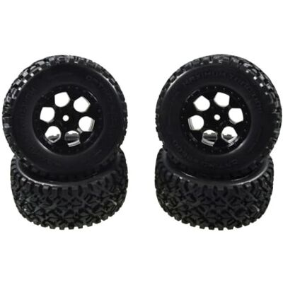 Carson X10 Reifenset Desert Warrior, Accessori di Modello, 4 Pezzi Carson X10 Reifenset Desert Warrior, Accessori di Modello, 4 Pezzi