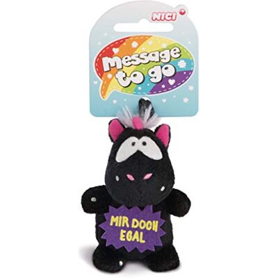 NICI Ciondolo Unicorno Carbon Flash MIR Doch Egal 8 cm NICI Ciondolo Unicorno Carbon Flash MIR Doch Egal 8 cm