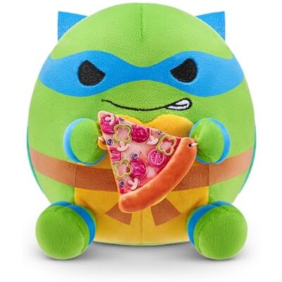 Snackles 12 cm Plush Teenage Mutant Ninja Turtles Edition by ZURU, Cuddly Squishy Comfort Plush with Teenage Mutant Ninja Turtles theme and Pizza Snack Accessory (Random Assortment) Snackles 12 cm Plush Teenage Mutant Ninja Turtles Edition by ZURU, Cuddly Squishy Comfort Plush with Teenage Mutant Ninja Turtles theme and Pizza Snack Accessory (Random Assortment)