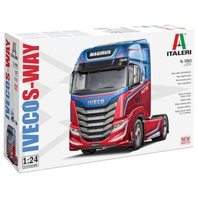 Italeri S-Way, scala 1:24, Plastic Model Kit/Modello in plastica da montare Italeri S-Way, scala 1:24, Plastic Model Kit/Modello in plastica da montare