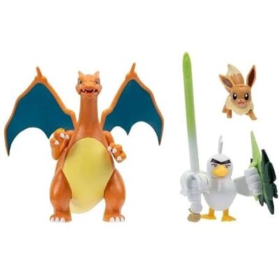 Figurine Pokémon Eevee Sirfetch’d Charizard - Action Figures Figurine Pokémon Eevee Sirfetch’d Charizard - Action Figures