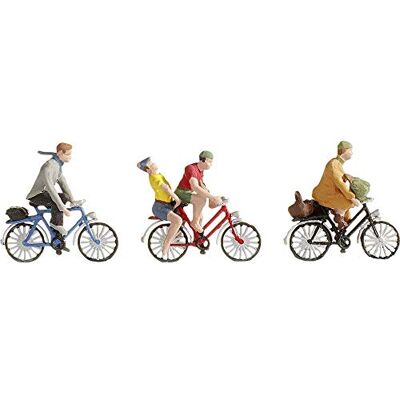 NOCH Ciclisti 4 personaggi con accessori HO NOCH Ciclisti 4 personaggi con accessori HO