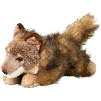 Uni-Toys WolfsJunges, sdraiato 24 cm (lunghezza) lupo, animali della foresta peluche Uni-Toys WolfsJunges, sdraiato 24 cm (lunghezza) lupo, animali della foresta peluche