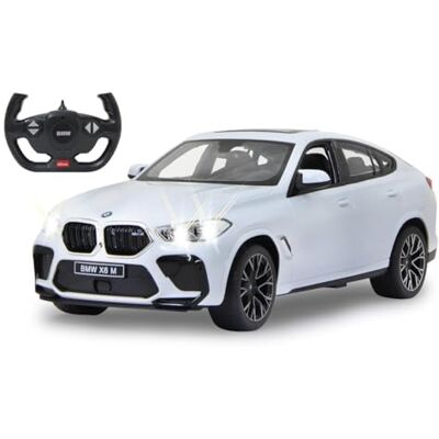 JAMARA BMW X6 M 1:14 2,4 GHz parabrezza trasparente, luce LED, auto RC JAMARA BMW X6 M 1:14 2,4 GHz parabrezza trasparente, luce LED, auto RC