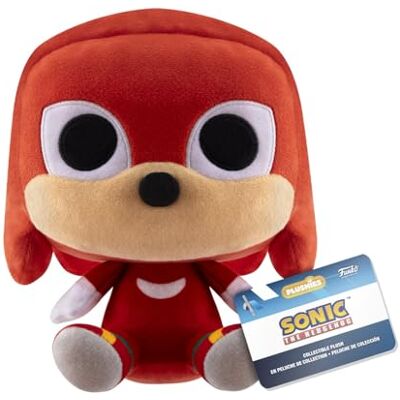 Funko Pop! Plush: Sonic The Hedgehog- Knuckles The Echidna (7") Peluche da Collezione Idea Regalo per il Compleanno Merchandising Ufficiale Peluche per Bambini e Adulti E Fidanzate Funko Pop! Plush: Sonic The Hedgehog- Knuckles The Echidna (7") Peluche da Collezione Idea Regalo per il Compleanno Merchandising Ufficiale Peluche per Bambini e Adulti E Fidanzate