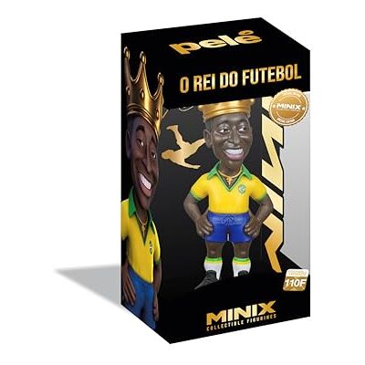 MINIX Football Legends #110F Special Edition Pelé Statuetta da collezione 12 cm MINIX Football Legends #110F Special Edition Pelé Statuetta da collezione 12 cm