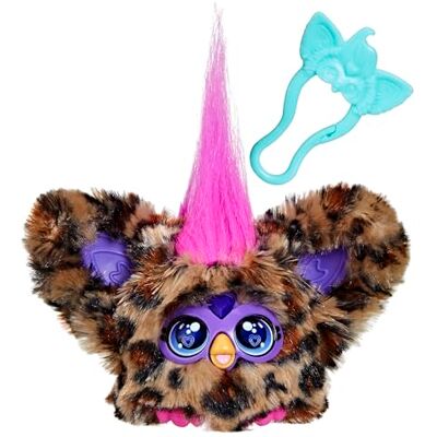 Furby Hasbro Furblets, Chee-Chee, Peluche Elettronico di Ghepardo in Miniatura, Interattivo, Giocattolo per Bambini e Bambine dai 6 Anni in Su, Idea Regalo, Oltre 45 Suoni e Melodie Furby Hasbro Furblets, Chee-Chee, Peluche Elettronico di Ghepardo in Miniatura, Interattivo, Giocattolo per Bambini e Bambine dai 6 Anni in Su, Idea Regalo, Oltre 45 Suoni e Melodie