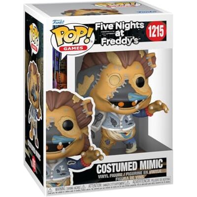 Funko POP! Games: Five Nights at Freddy's FNAF Costumed Mimic Figura in vinile da collezione Idea regalo Prodotto ufficiale Giocattoli per bambini e adulti Funko POP! Games: Five Nights at Freddy's FNAF Costumed Mimic Figura in vinile da collezione Idea regalo Prodotto ufficiale Giocattoli per bambini e adulti