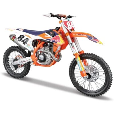 Burago Maisto Moto Red Bull KTM Supercross Sx450, Multicolore, 39.4 X 16 X 24.8 Cm Burago Maisto Moto Red Bull KTM Supercross Sx450, Multicolore, 39.4 X 16 X 24.8 Cm