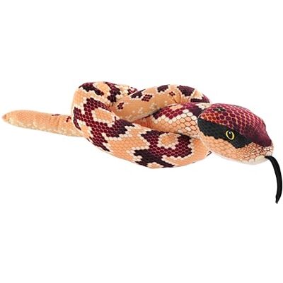 WILD REPUBLIC Snakes Eco Cottenmouth Orientale, Peluche, 137 cm, Giocattolo di Peluche, Riempimento con Bottiglie d'Acqua Riciclate Filate, Ecologico WILD REPUBLIC Snakes Eco Cottenmouth Orientale, Peluche, 137 cm, Giocattolo di Peluche, Riempimento con Bottiglie d'Acqua Riciclate Filate, Ecologico