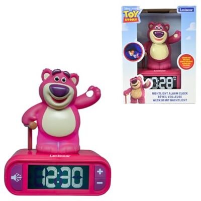 Lexibook , Disney Toy Story, Sveglia Luce Notturna Lotso, Personaggio Luminoso, Effetti sonori, Scelta di allarmi, Schermo LCD retroilluminato, Snooze, Viola, Lexibook , Disney Toy Story, Sveglia Luce Notturna Lotso, Personaggio Luminoso, Effetti sonori, Scelta di allarmi, Schermo LCD retroilluminato, Snooze, Viola,