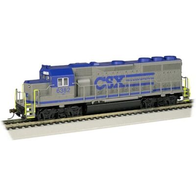 Bachmann Trains EMD GP40 Locomotiva equipaggiata con valore sonoro DCC CSX® #6382 (trasporto CSX®) Scala HO Bachmann Trains EMD GP40 Locomotiva equipaggiata con valore sonoro DCC CSX® #6382 (trasporto CSX®) Scala HO