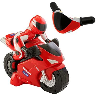 Chicco Ducati 1198 RC Moto Telecomandata con Manubrio Radiocomando Intuitivo, Moto Radiocomandata con Clacson e Rombo del Motore Regalo Bambino 2 Anni in Su, Giochi per Bambini 2 Anni 6 Anni Chicco Ducati 1198 RC Moto Telecomandata con Manubrio Radiocomando Intuitivo, Moto Radiocomandata con Clacson e Rombo del Motore Regalo Bambino 2 Anni in Su, Giochi per Bambini 2 Anni 6 Anni