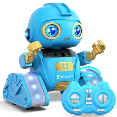 Ophy Robot Bambini, Funzione di Proiezione Innovativa, Robot Telecomandato con Controllo Gestuale, Occhi a LED, Musica, robot Halloween Giocattoli per bambini e bambine (Blu) Ophy Robot Bambini, Funzione di Proiezione Innovativa, Robot Telecomandato con Controllo Gestuale, Occhi a LED, Musica, robot Halloween Giocattoli per bambini e bambine (Blu)
