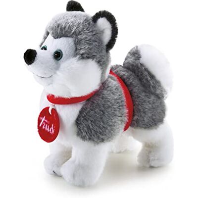 Trudi no Husky Deluxe Husky cane lupo Peluche piccolo regalo Natale 8x15x15cm taglia XS ni Classic modello Trudi no Husky Deluxe Husky cane lupo Peluche piccolo regalo Natale 8x15x15cm taglia XS ni Classic modello