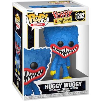 Funko POP! Games: Poppy Playtime Huggy Wuggy Figura in vinile da collezione Idea regalo Prodotto ufficiale Giocattoli per bambini e adulti Modello di figura per collezionisti Funko POP! Games: Poppy Playtime Huggy Wuggy Figura in vinile da collezione Idea regalo Prodotto ufficiale Giocattoli per bambini e adulti Modello di figura per collezionisti