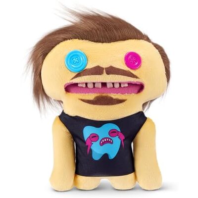 Fuggler Fugg Stars Series 2, peluche da collezione da 23 cm (Mr.Fug) di ZURU, divertente mostro buffo e brutto, con espressioni selvagge, personalità uniche e uno stile caotico Fuggler Fugg Stars Series 2, peluche da collezione da 23 cm (Mr.Fug) di ZURU, divertente mostro buffo e brutto, con espressioni selvagge, personalità uniche e uno stile caotico