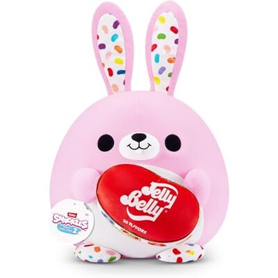 Snackles Coniglietto Pasquale 35 cm di ZURU, Peluche Bunny Serie 2 con Accessorio Jelly Belly, Regalo Pasqua Snackles Coniglietto Pasquale 35 cm di ZURU, Peluche Bunny Serie 2 con Accessorio Jelly Belly, Regalo Pasqua