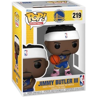 Funko Pop! NBA: Warriors Jimmy Butler III NBA Players Figura in Vinile da Collezione Idea Regalo Merchandising Ufficiale Giocattoli per Bambini e Adulti Sports Fans Funko Pop! NBA: Warriors Jimmy Butler III NBA Players Figura in Vinile da Collezione Idea Regalo Merchandising Ufficiale Giocattoli per Bambini e Adulti Sports Fans