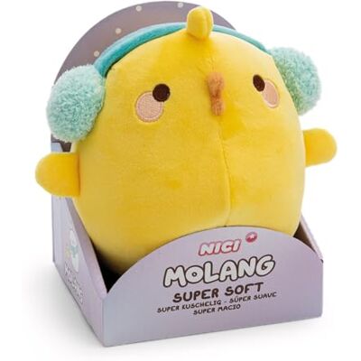 NICI Peluche Piu con paraorecchie, Morbido e tenero Pupazzo per Coccole e Giochi, per Adulti e Bambini, 16 cm, Giallo, in Confezione Regalo, Colore NICI Peluche Piu con paraorecchie, Morbido e tenero Pupazzo per Coccole e Giochi, per Adulti e Bambini, 16 cm, Giallo, in Confezione Regalo, Colore