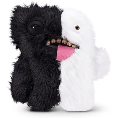 Fuggler Misfit Monsters Serie 1 da 23 cm di ZURU, peluche Funny Ugly Monster (Wide Eyed Boogah Black & white) Fuggler Misfit Monsters Serie 1 da 23 cm di ZURU, peluche Funny Ugly Monster (Wide Eyed Boogah Black & white)